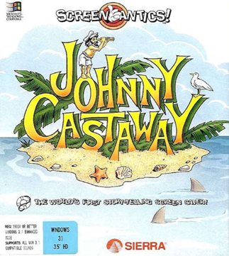 Johnny Castaway packaging front cover