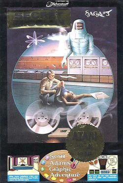 Cardboard Sleeve With Styrofoam cover S.A.G.A. #3: Secret Mission.