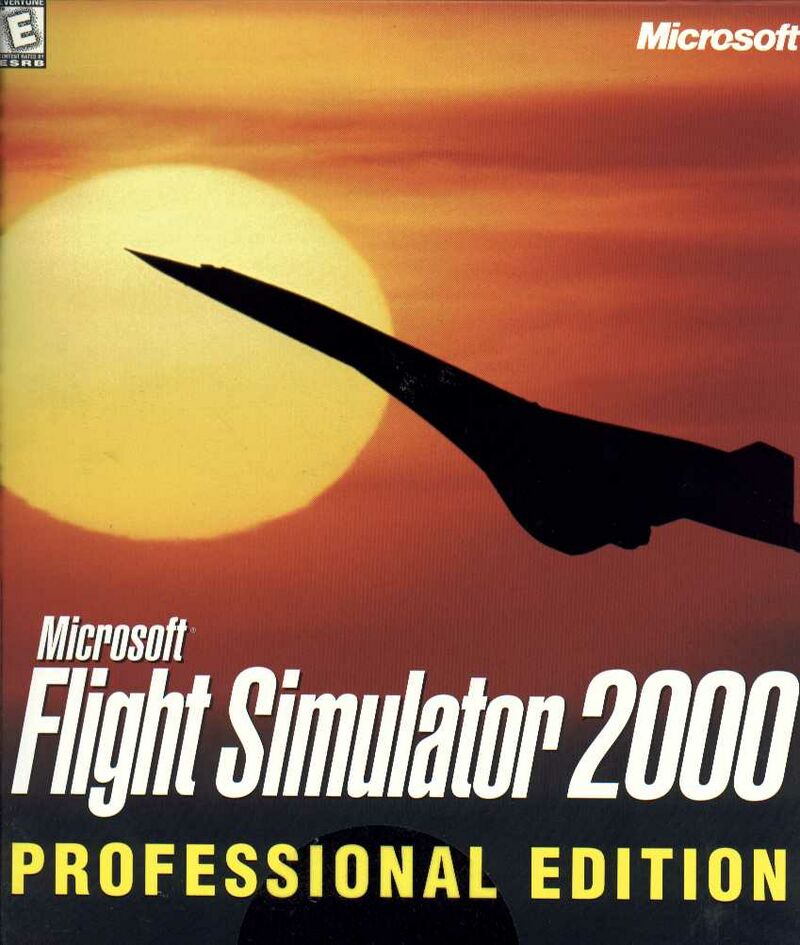 Microsoft Flight Simulator 2000 Professional Edition (PC, CD-ROM ...