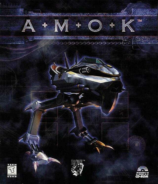 A+M+O+K (PC, CD-ROM) GT Interactive Software - 1996 USA, Canada Release ...