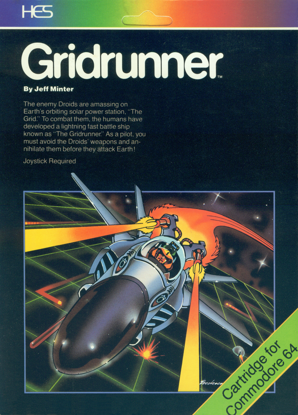 Gridrunner (C64, Cartridge) Human Engineered Software - 1982 USA ...