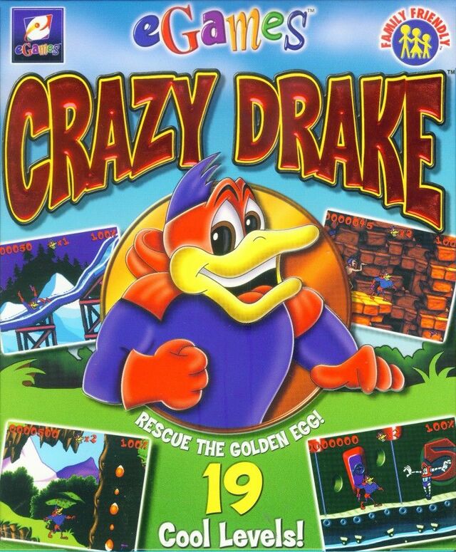 Crazy Drake (PC, CD-ROM) eGames, Inc. - 1999 USA, Canada Release - Eli ...