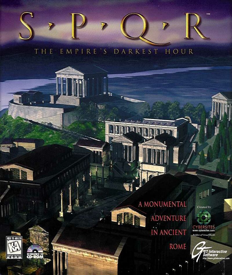 SPQR: The Empire's Darkest Hour (PC, CD-ROM) GT Interactive Software ...