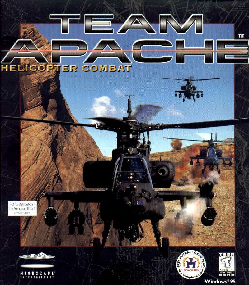 Team Apache (PC, CD-ROM) Mindscape - 1998 USA, Canada Release - Eli's ...