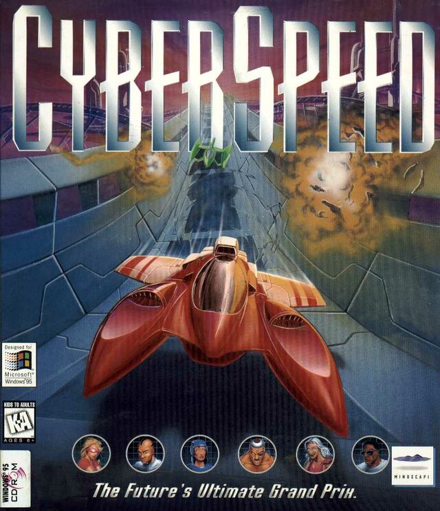 CyberSpeed (PC, CD-ROM) Mindscape - 1995 USA, Canada Release - Eli's ...