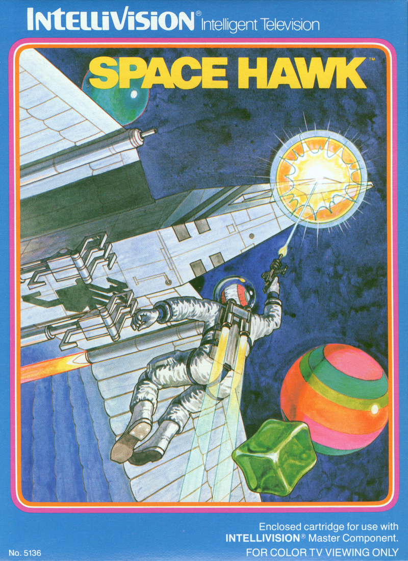 Space Hawk (Intellivision, Cartridge) Intellivision Inc. - 1981 USA ...